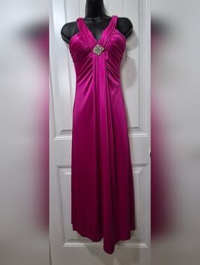 Masquerade Prom Dress Gown Hot Pink Size 1/2
